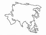 Asia Outline Continent Map Printable Pattern Clipart Continents Template Patternuniverse Coloring Stencils Stencil Drawing Print Cut Use Patterns Templates Board sketch template