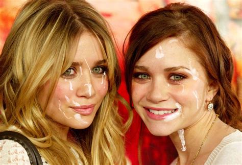 Cum On Olsens Twins Celebrity Porn Photo