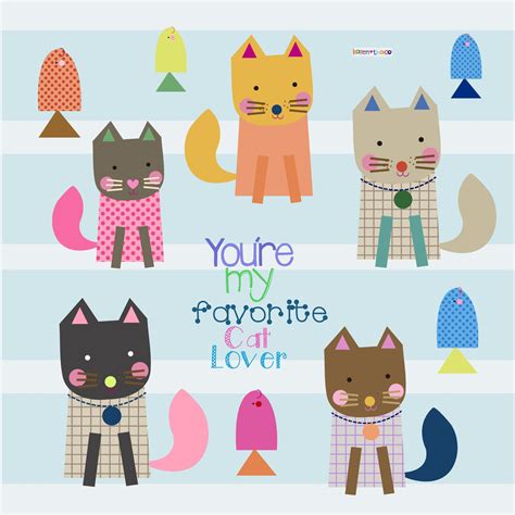 cats illustration cat stationery cats card cat lover cat cards cat