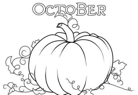october coloring pages  images  autumn  printable
