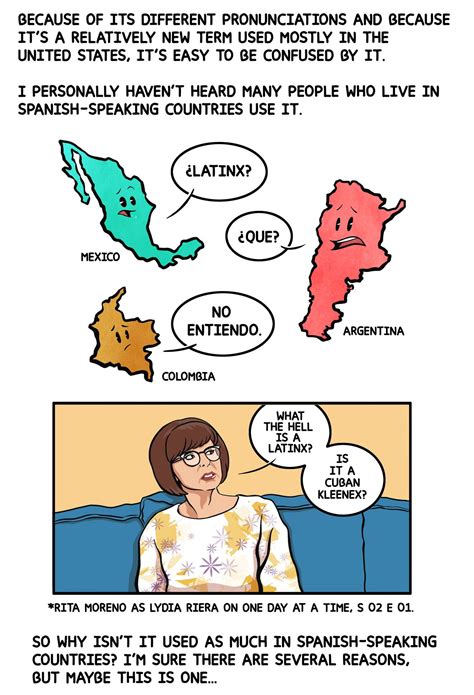 Latinx Is Growing In Popularity I Made A Comic To Help You