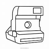 Polaroid Camera sketch template