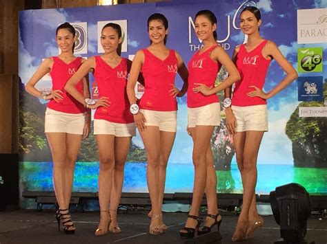 road to miss universe thailand 2016