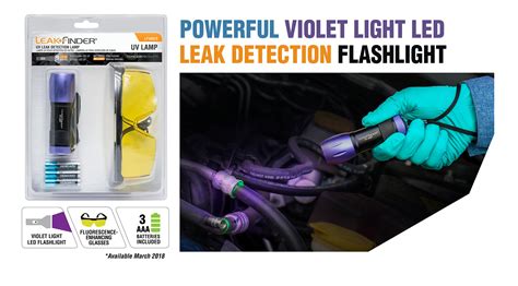 leak detection dye products  uv lamp  leakfinder