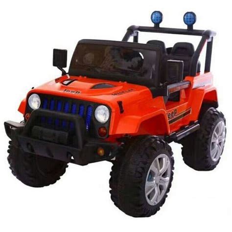red battery operated children jeep   price   delhi saluja toys