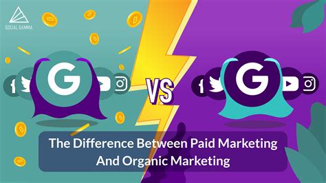 The Difference Between Paid Marketing And Organic Marketing Tda