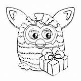Furby Ausmalbilder Drucken Fantastische Tiere sketch template