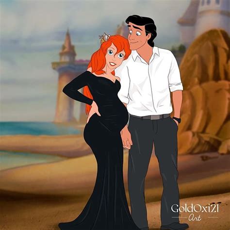 Pregnant Ariel And Prince Eric Best Disney Princess Fan