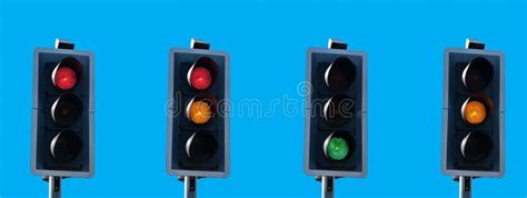 traffic light sequence stock image image  light permit