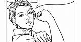 Power Girl Coloring Pages Printable Color Getcolorings sketch template