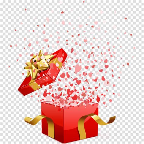 open gift boxes png clipart gift gift red gift box