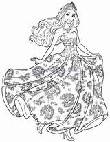 Barbie Coloring Pages Printable Princess Kids Dreamhouse Fashion House Cartoon Color Dream Colouring Print Lol Thanksgiving Målarbilder Book Bride Getdrawings sketch template