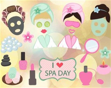 spa party photo booth printables instant  spa party decor