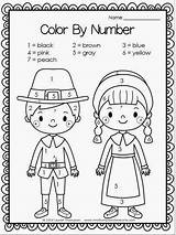 Thanksgiving Pilgrims Coloring Preschoolactivities Sight Toddler Worksheeto Classroomfreebiestoo Actvities sketch template