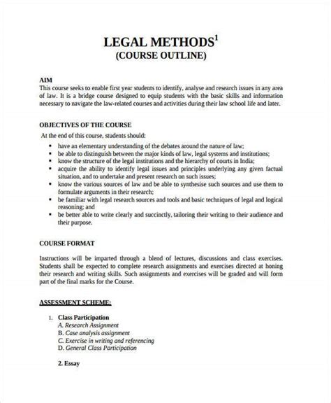 research paper format  law students   legal research form