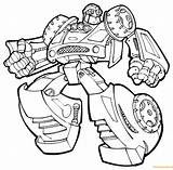 Coloring Rescue Pages Bot Bots Transformers Popular sketch template