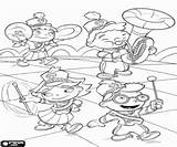 Little Einsteins Coloring Quincy Marching Annie Leo Band Pages June Musical sketch template