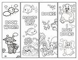 Bookmarks Printable Color School Kids Turn Gift Into Designs Ladyandtheblog sketch template