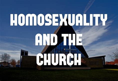 Homosexuality In The Church