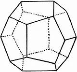 Dodecahedron Pentagonal Clipart Clipground Etc Medium Original Large sketch template