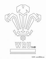 Rugby Wru Gales Hellokids Pais Designlooter sketch template