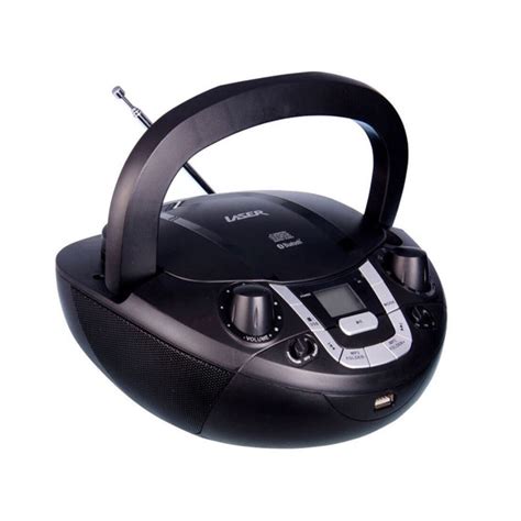 cd player bluetooth wireless  fm radio mp usb disc portable   cable ebay