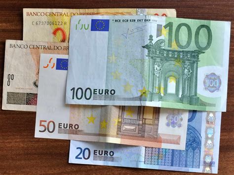 picture euro banknotes  paper money cash