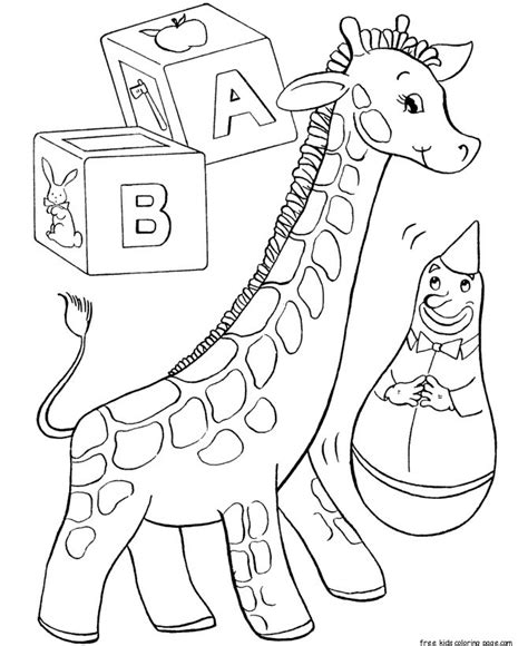coloring pages  toys  christmas printable  kids