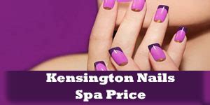 kensington nails spa price  services san diego