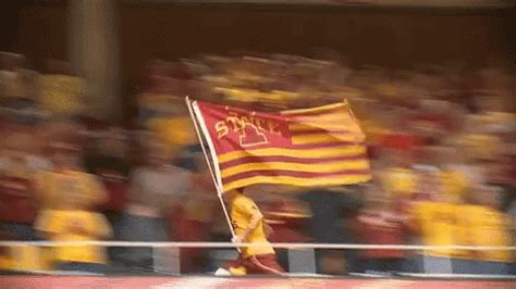 iowa state cyclone flag carrier gif iowastatecycloneflag carrier discover share gifs