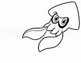 Splatoon Squid Coloring Draw Pages Drawing Inkling Step Blue Boy Awesome Simple Dragoart Line Printable Getcolorings Clipartmag Getdrawings Col sketch template