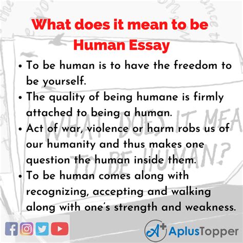 human essay essay