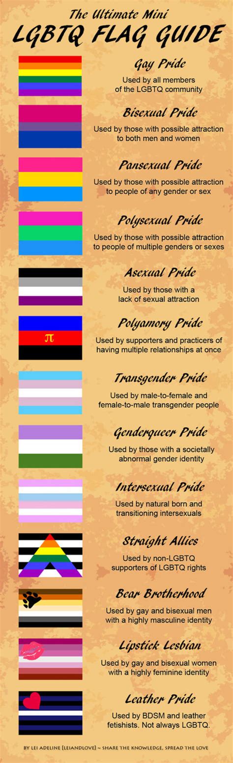 ultimate mini lgbtq flag guide lgbt know your meme