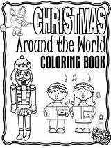 Around Christmas Coloring Holidays Pages Book Printable Color Getcolorings Preschool Traditions Choose Board sketch template