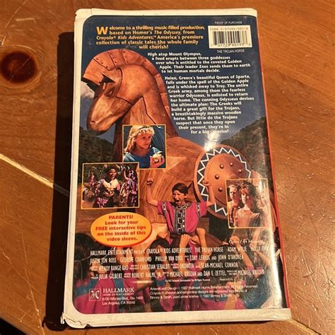 crayola media vhs crayola kid adventurestrojan horse poshmark