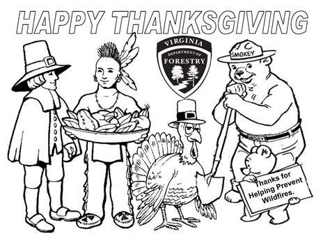marvelous picture  smokey  bear coloring pages vicomsinfo