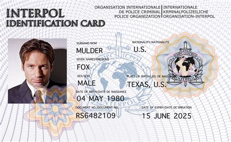 police id cards templates