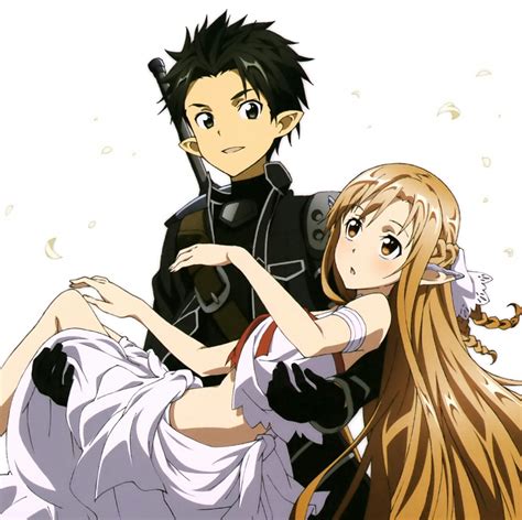 kirito x asuna ~ sword art online sword art online asuna y arte de anime