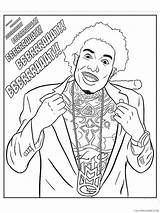 Rap Hop Hip Coloring4free 2021 Coloring Pages Printable Related sketch template