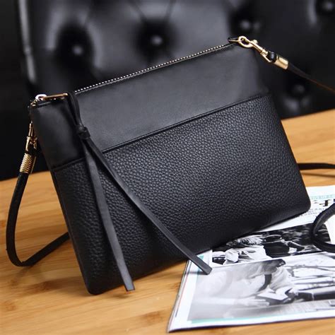 women clutch bags leather crossbody enveloped shape small messenger shoulder bag ebay