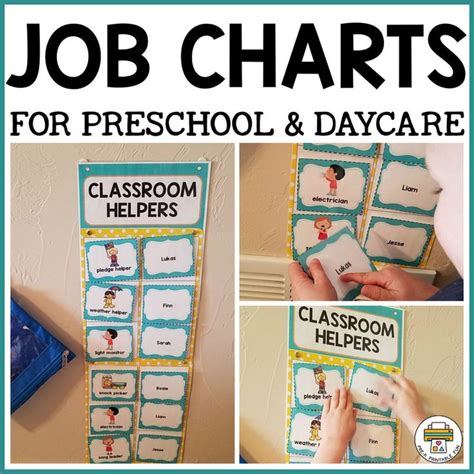 classroom job chart   classroom job chart preschool classroom