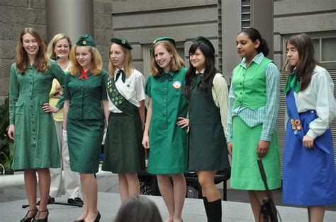 historical girl scout uniforms flickr photo sharing