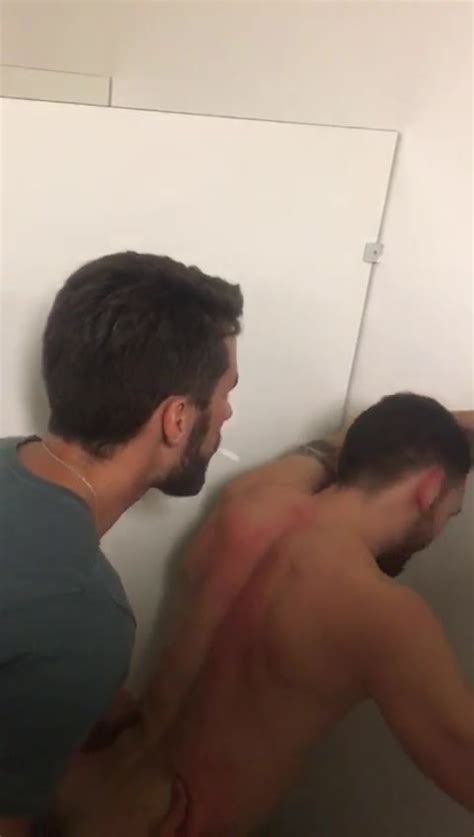 caught fucking in a bathroom stall