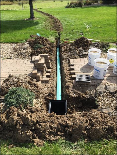 landscape grading  drainage   home improvement