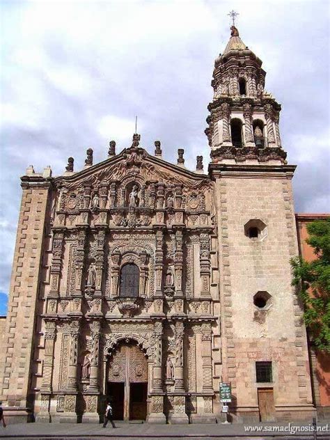 Colonialmexico The Temple Of Carmen San Luis Potosí The