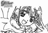 Glitter Force Coloring Pages Sketch Printable Kids sketch template