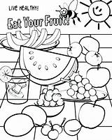 Coloring Pages Healthy Food Nutrition Eating Foods Drawing Protein Printable Goomba Snack Grains Sheets Sheet Color Getcolorings Thanksgiving Drawings Getdrawings sketch template
