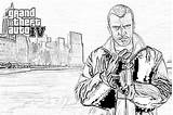 Coloring Pages Grand Theft Auto Gta Printable Filminspector sketch template