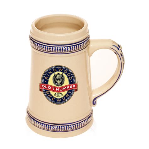 Personalized 18 5 Oz Ceramic Beer Mugs Bm09 Discountmugs