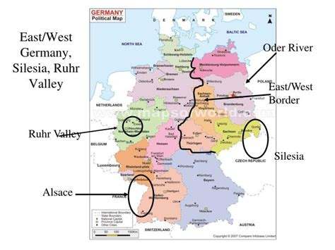 Ppt East West Germany Silesia Ruhr Valley Powerpoint